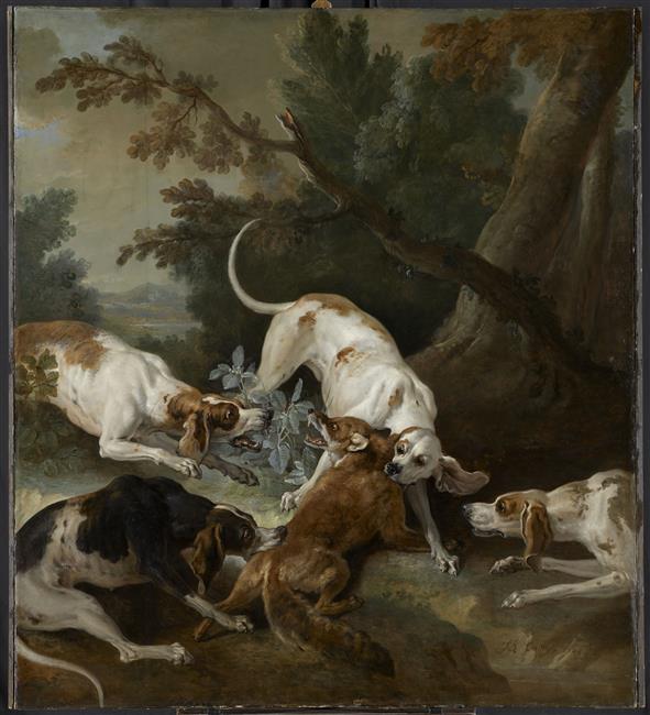 Chantilly,  expo Oudrymania : fables, chasses et animalités chez Oudry 24-502012