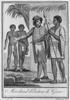 1510, the first African slaves left for America
