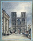 The 850th anniversary of Notre Dame Cathedral in Paris