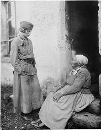 First World War - American women volunteers